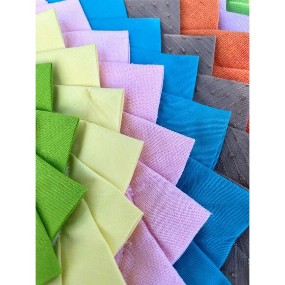 Vintage 1960s Linen Fabric Pleated Rag Accent Oval Rug MOD - Picture 16 of 16